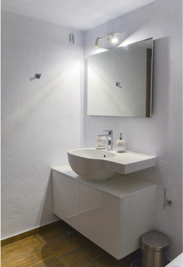 Modern Cycladic Sea View House Villa Ornos  Exterior foto