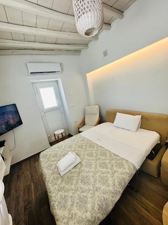 Modern Cycladic Sea View House Villa Ornos  Exterior foto